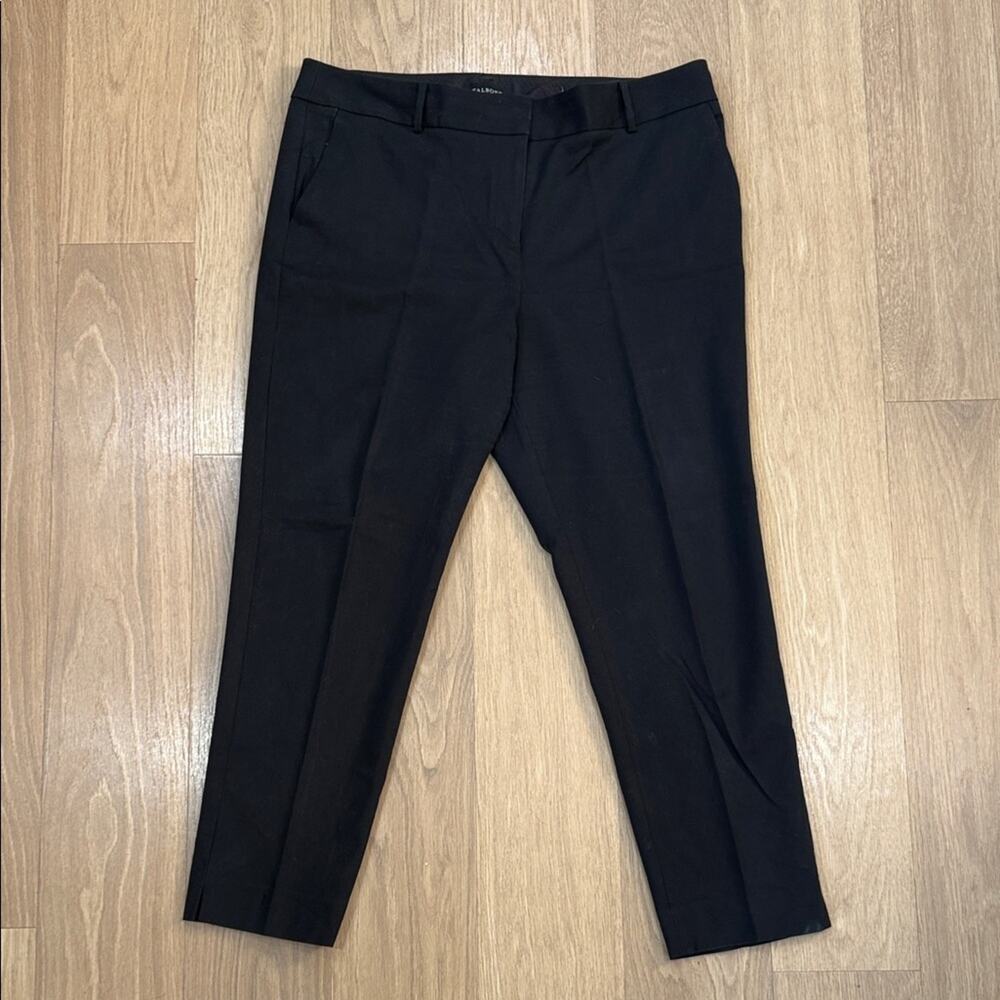 Talbots Black Hampshire Ankle Dress Pants Size 16